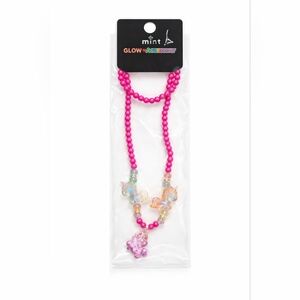 Glow In The Dark Unicorn Beaded Necklace And Bracelet– Choose Your Color